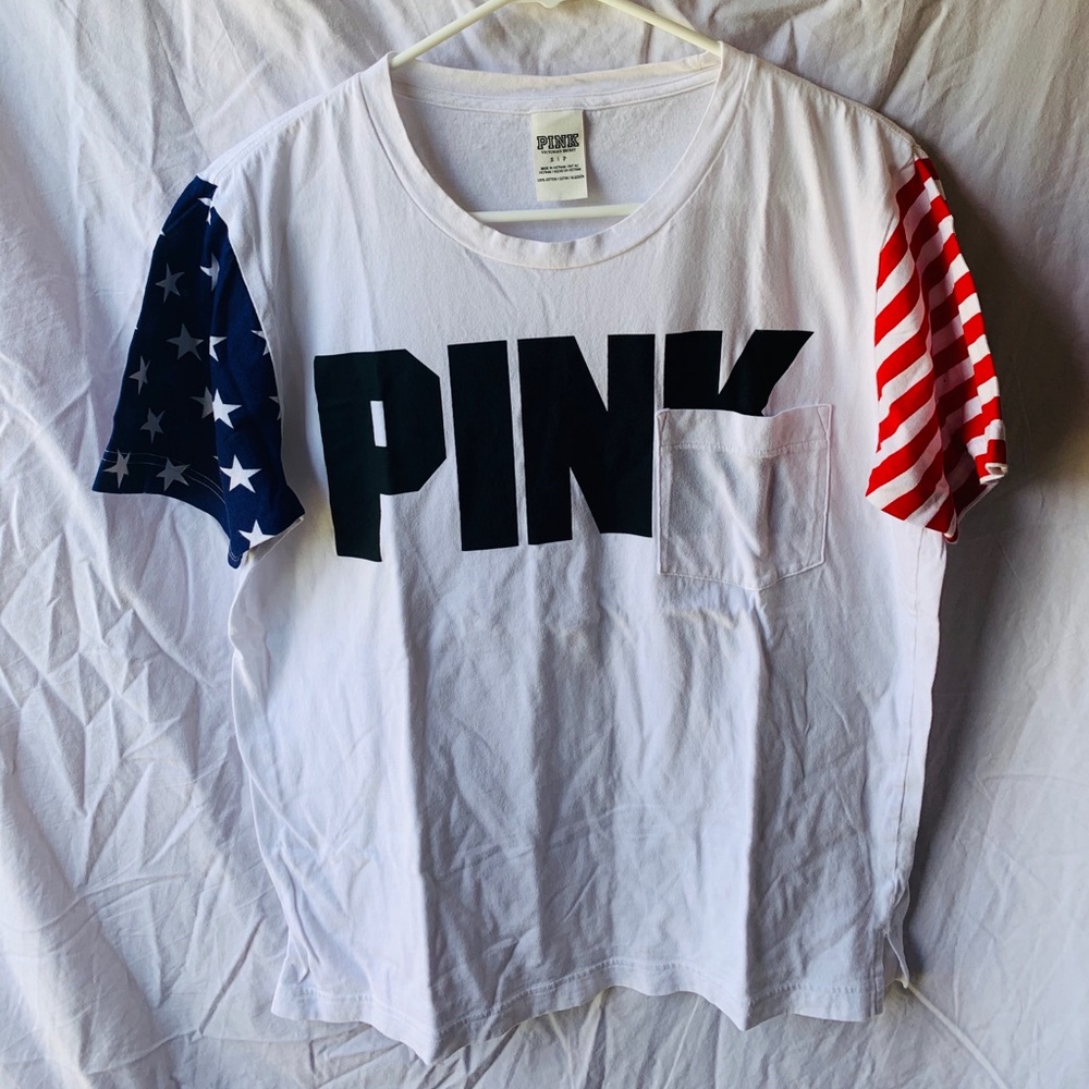 Pink America short sleeve shirt